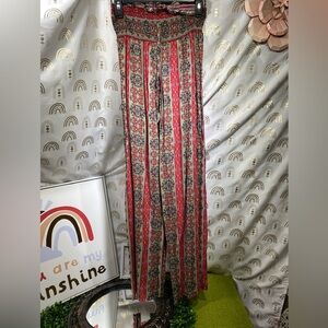 Love 83 Multicolor Wide-Leg Pants